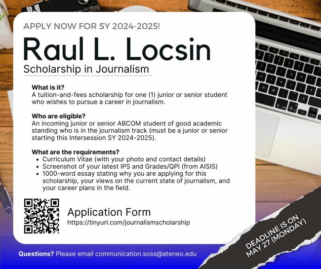 Locsin Scholarship 2024