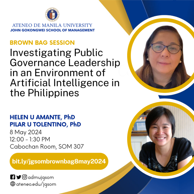 JGSOM Brown Bag Session 2024 May 8