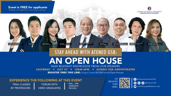 GSB Open House July 2027