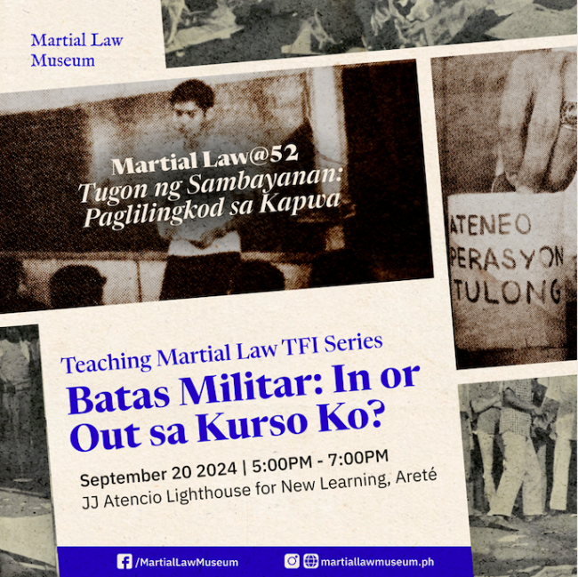 Martial Law @ 52