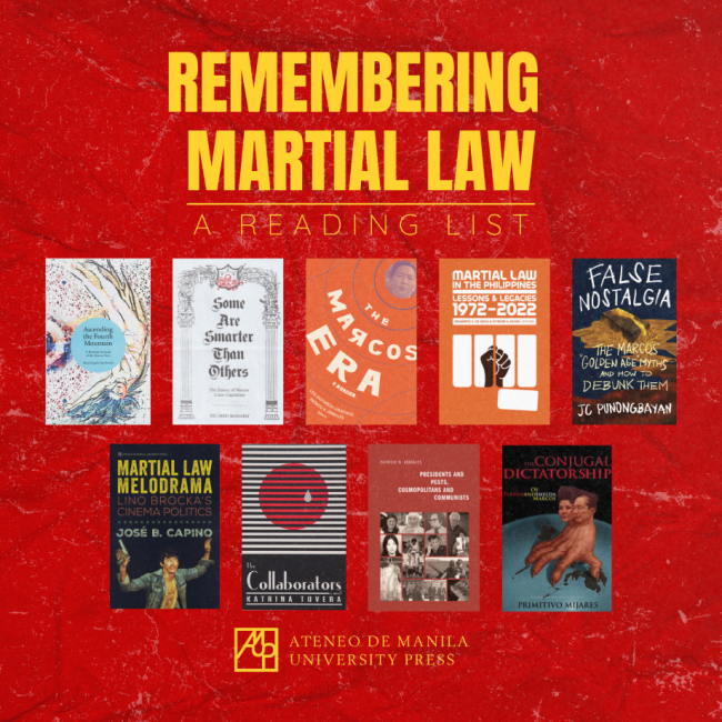 Remembering Martial Law: A Reading List