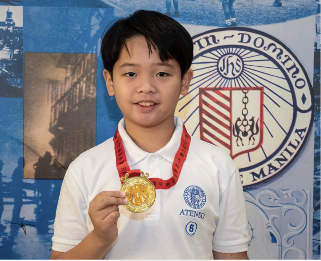 Big Bay Bei 2023-2024 double gold medalist Vico Babaran  