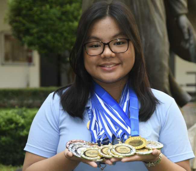 2024 Asia Open Memory Junior Champ Chloe Galamgam 