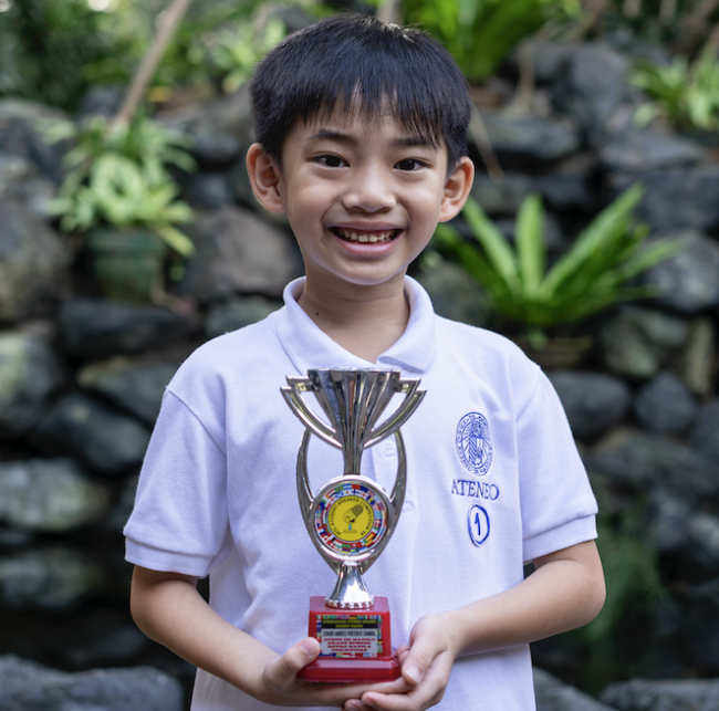 2nd Best Student Speaker Andres Saminal 