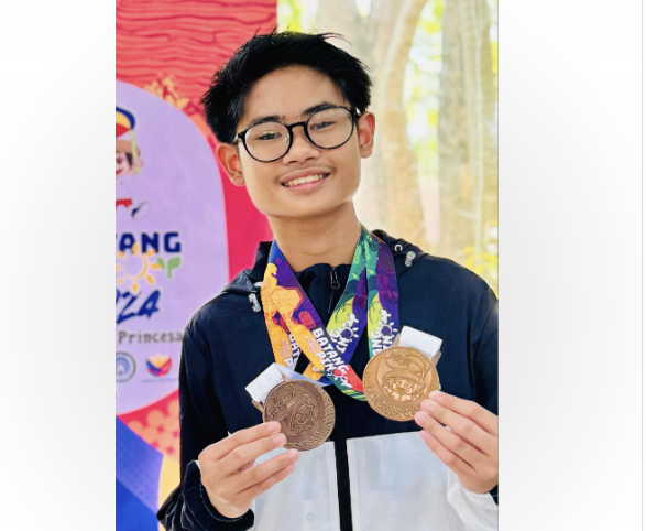 Arjay Co at Batang Pinoy 2024  