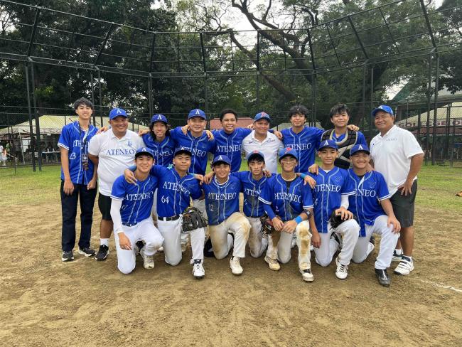 Ateneo is QC Division Meet Baseball Champion 2024-2025 