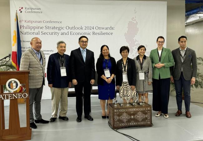 Ateneo Policy Center co-organizes the 6th Katipunan Conference on  Economic Resilience and National Security