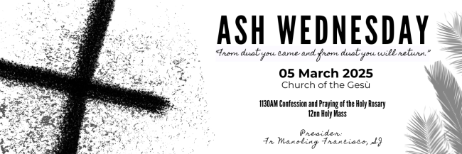 Ash Wednesday