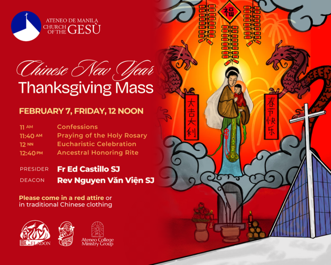Chinese New Year Thanksgiving Mass at Gesù