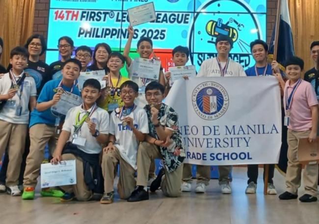 AGS wins 'Best Rookie Team' at the 14th First LEGO League Philippines 2025 competition
