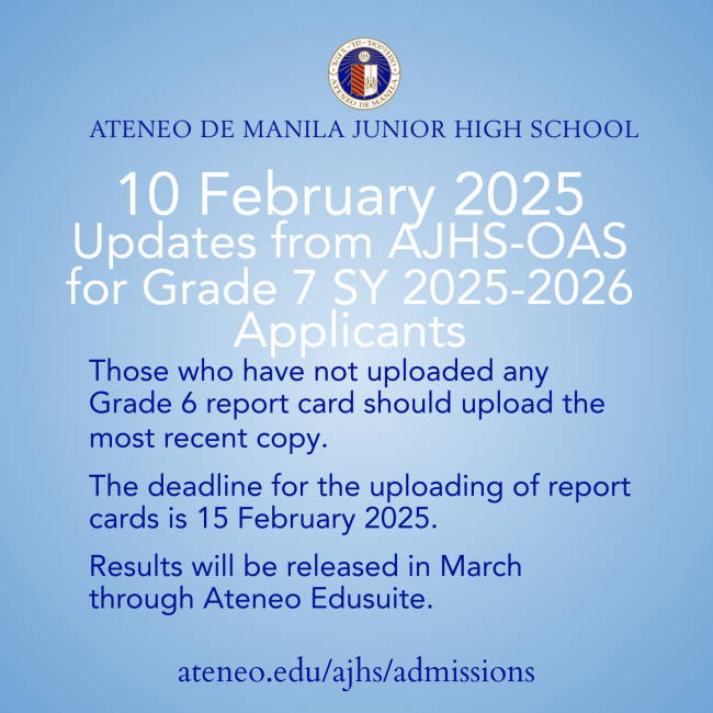 AJHS-OAS Update 10 Feb 2025 
