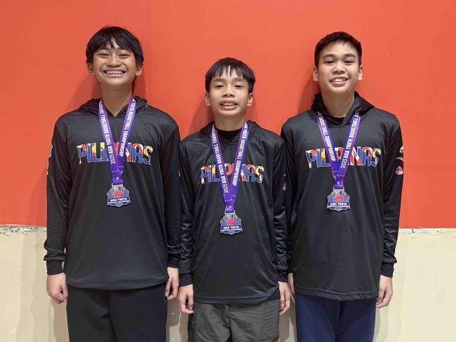 (L-R) Pierce Ibuyan, Manolo Pasion, and Karl Gandionco   