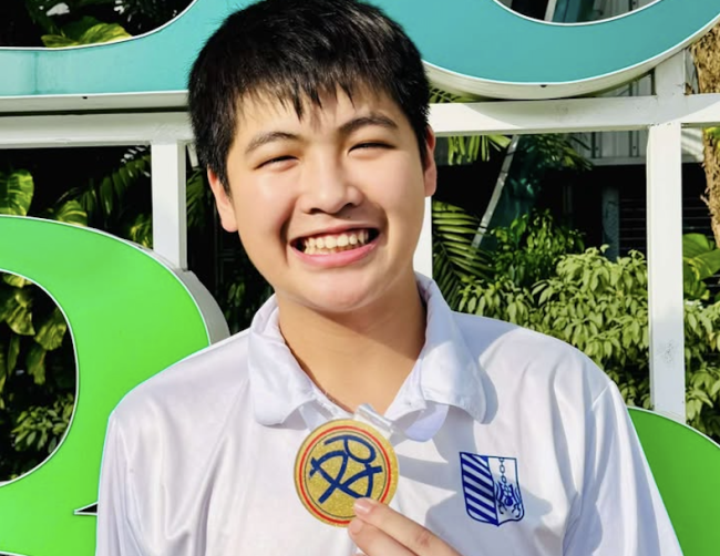 PAYA chess gold medalist Marc Fua 