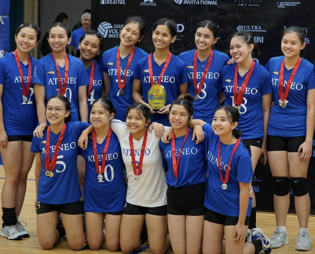 The AHS Girls' Volleyball Team 