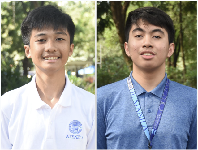 Nathan Ballatan (left), Aegean Nakila  