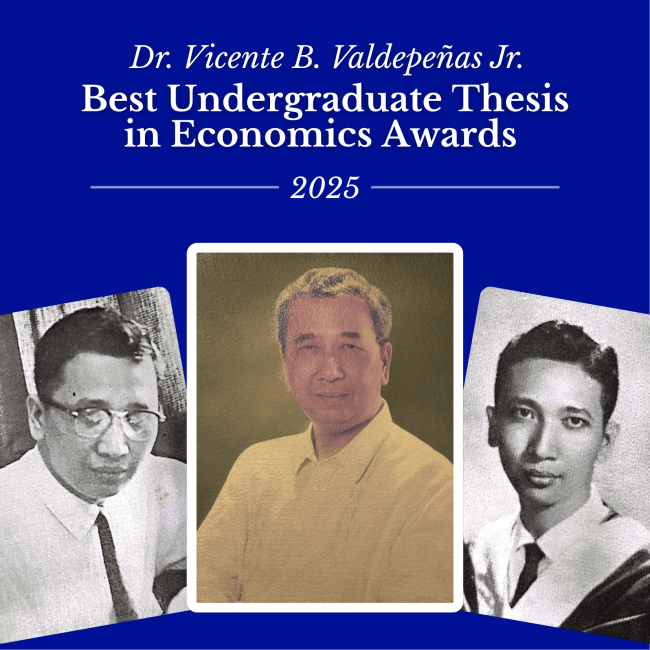 DVBV Best Undergraduate Thesis in Economics Awards