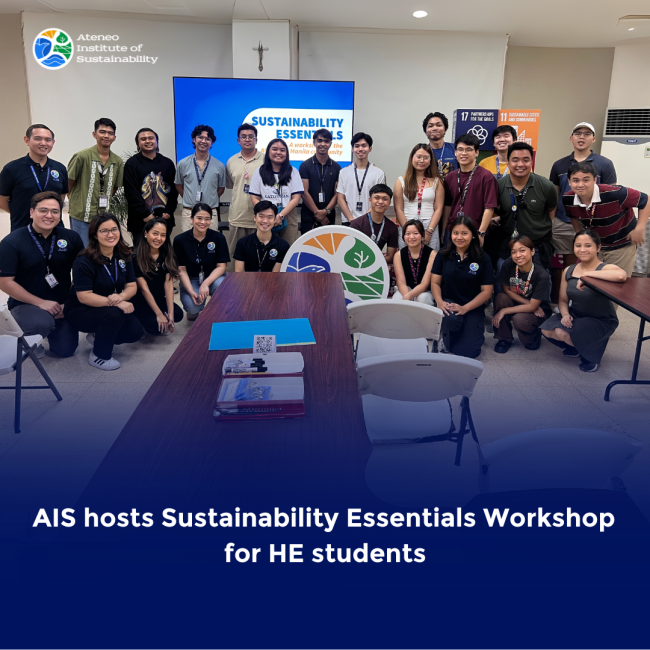 AIS hosts Sustainability Essentials Workshop for HE Students