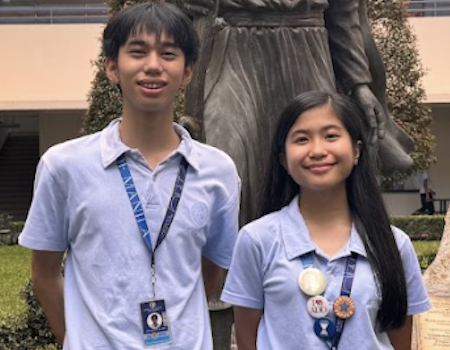 Josh Ong Ante and Kathleen Erispe 