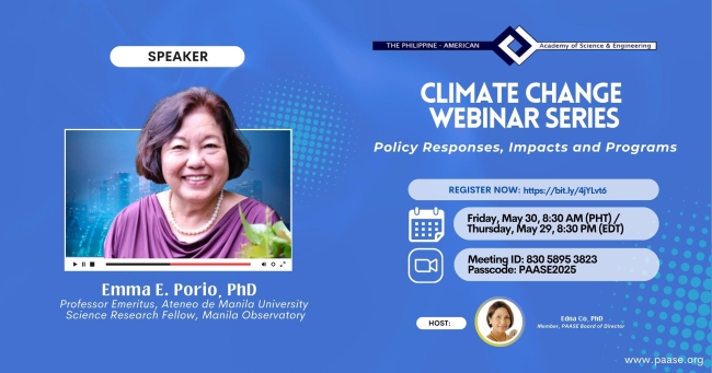 2025 Climate Change Webinar Series 1