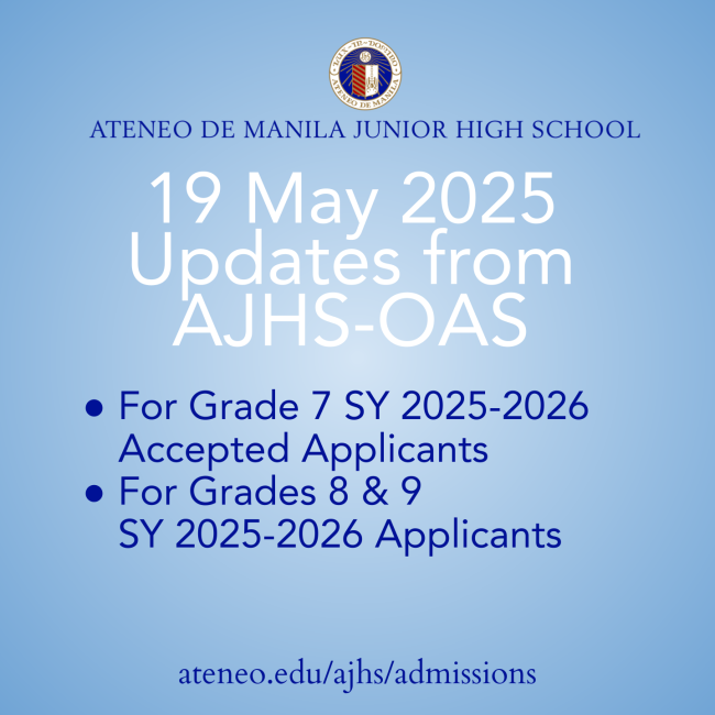 19 May 2025 Updates from AJHS-OAS 