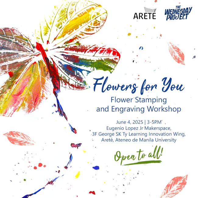 Flowers for you poster