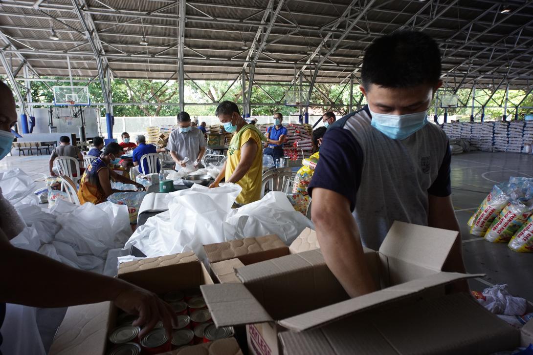 Tanging Yaman Foundation and Ateneo Dream Team relief operations for Typhoon Odette victims, December 2021